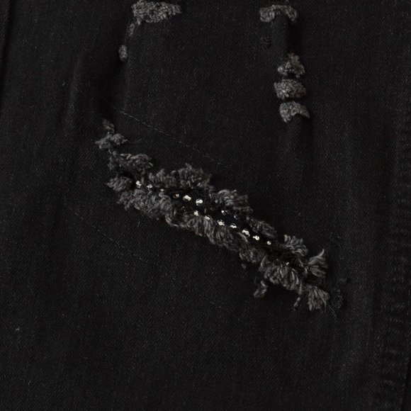 AMIRI Fashionable Riveted Ripped Jeans - Picture 12 of 14